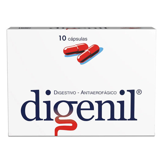 Digenil Pancreatina 230 mg x 10 Cápsulas