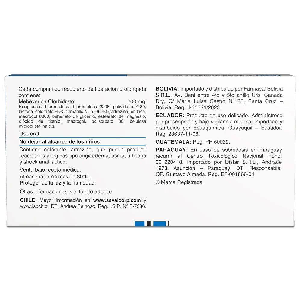 Doloverina 200 MG x 20 Comprimidos