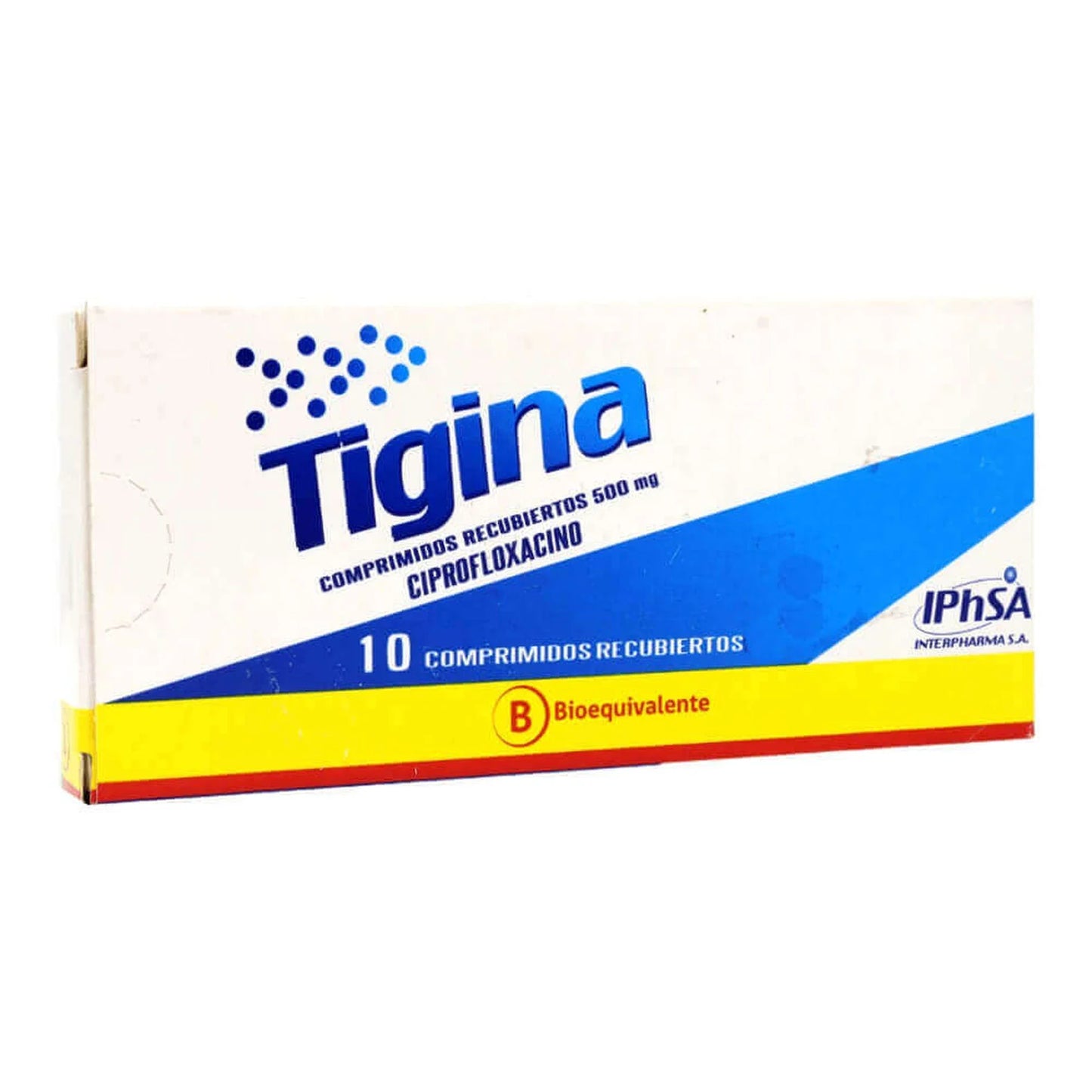 Tigina Ciprofloxacino 500 MG x 20 Comprimidos