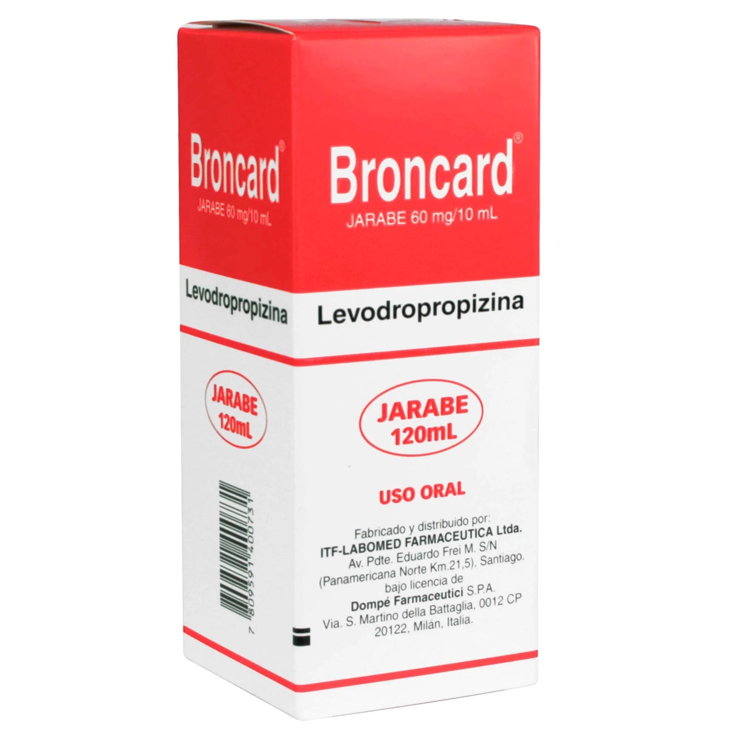 Broncard Levodropropizina 60 MG 120 ML