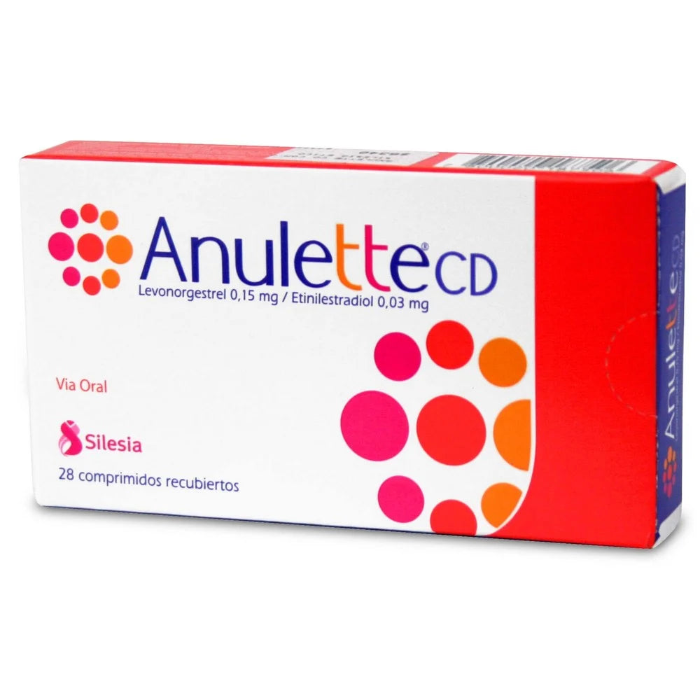 Anulette CD Levonorgestrel 0.15 / Etinilestradiol 0.03 MG x 28