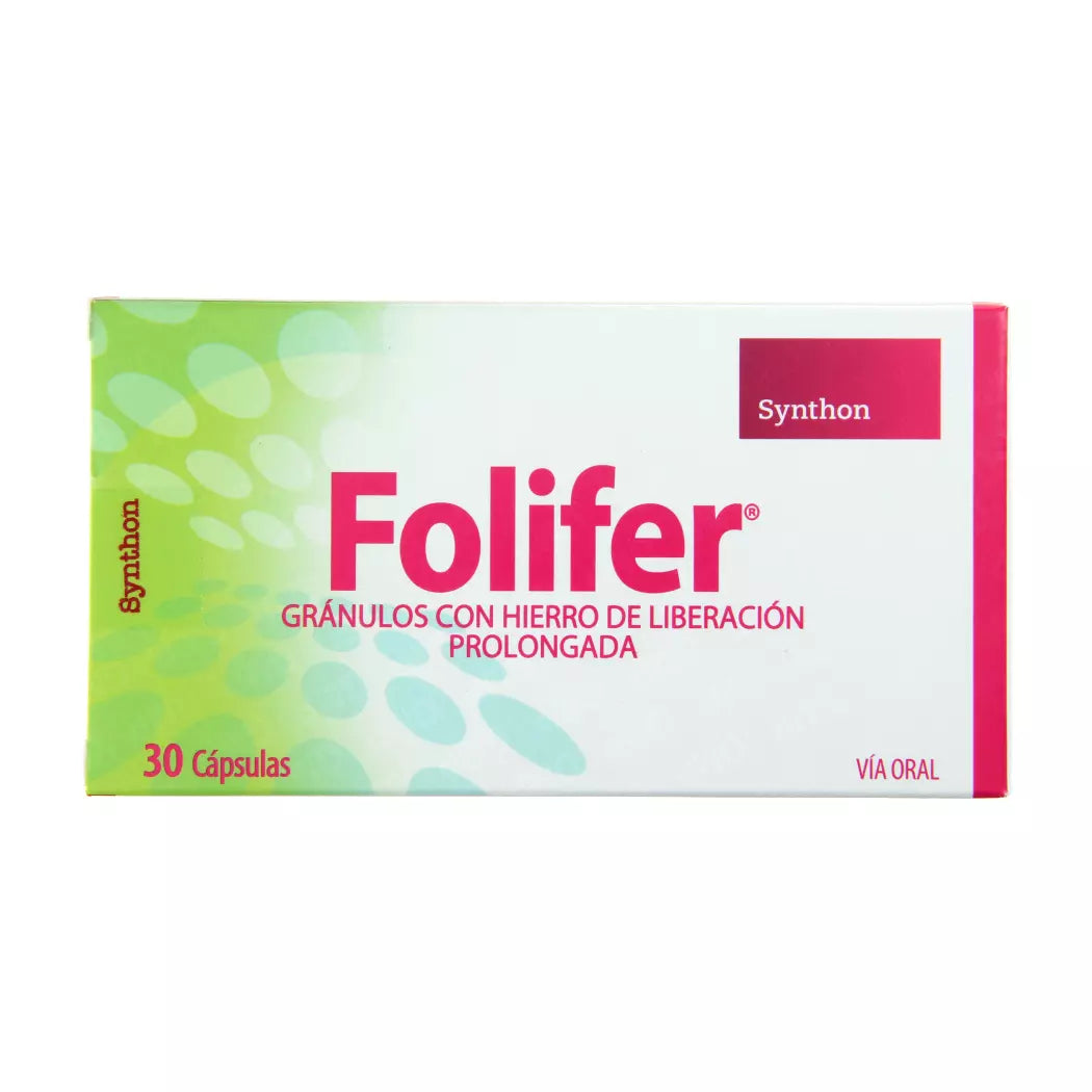 Folifer Hierro x 30 Cápsulas