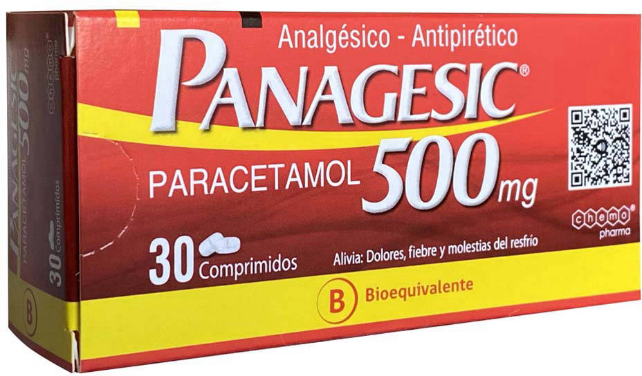 Panagesic Paracetamol 500 MG x 30 Comprimidos