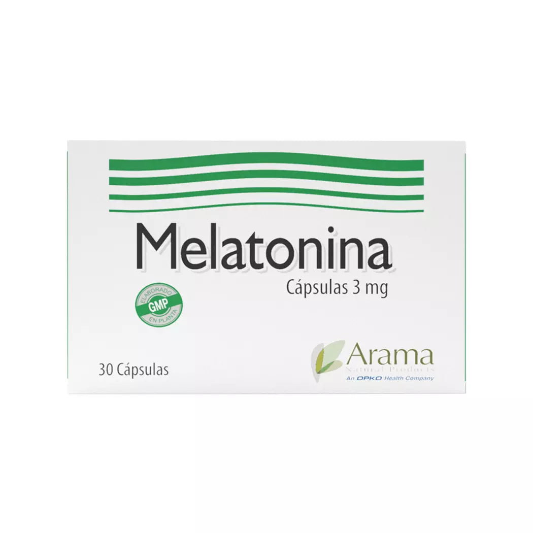 Melatonina Arama 3 MG x 30 Cápsulas