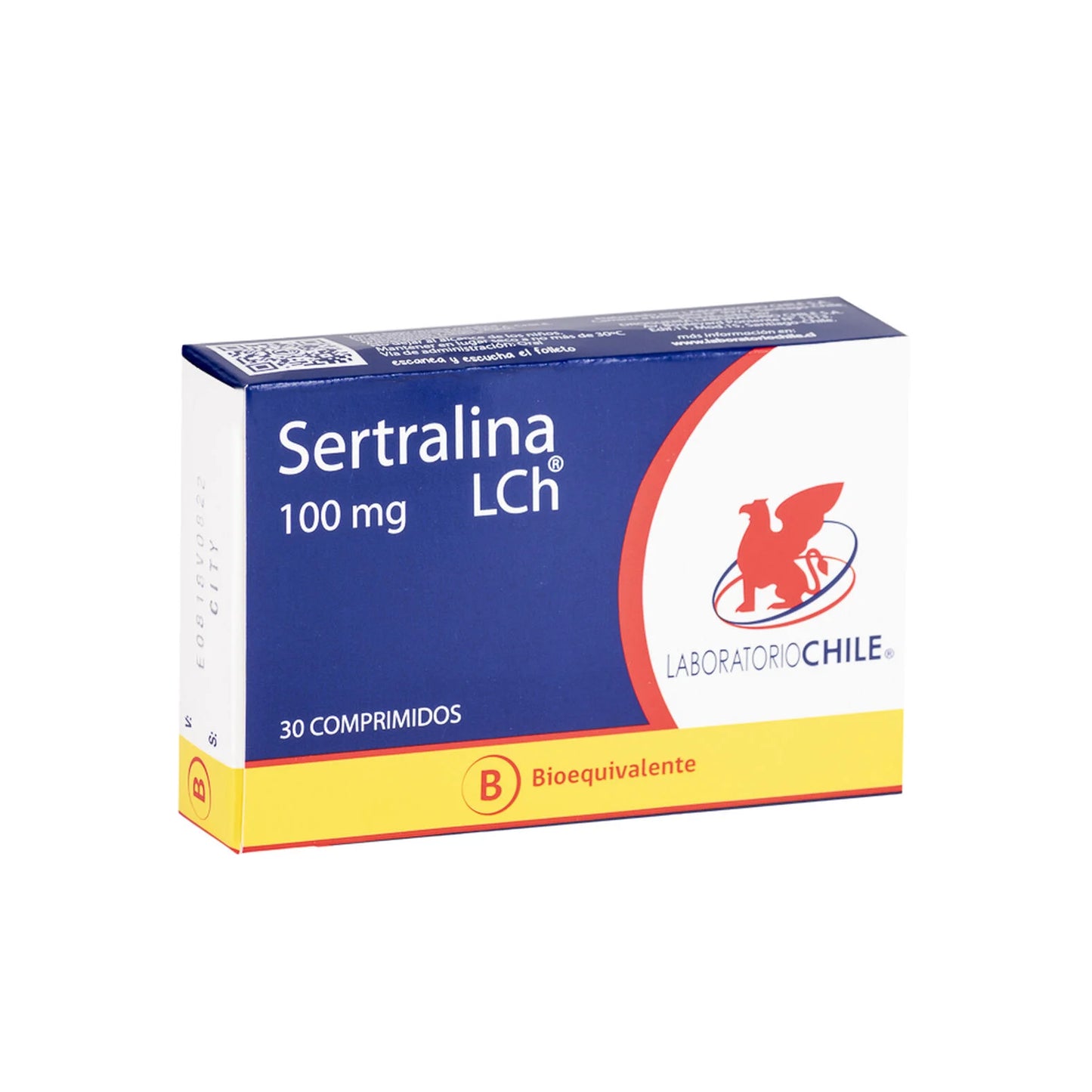 Sertralina 100 MG x 30 Comprimidos Chile