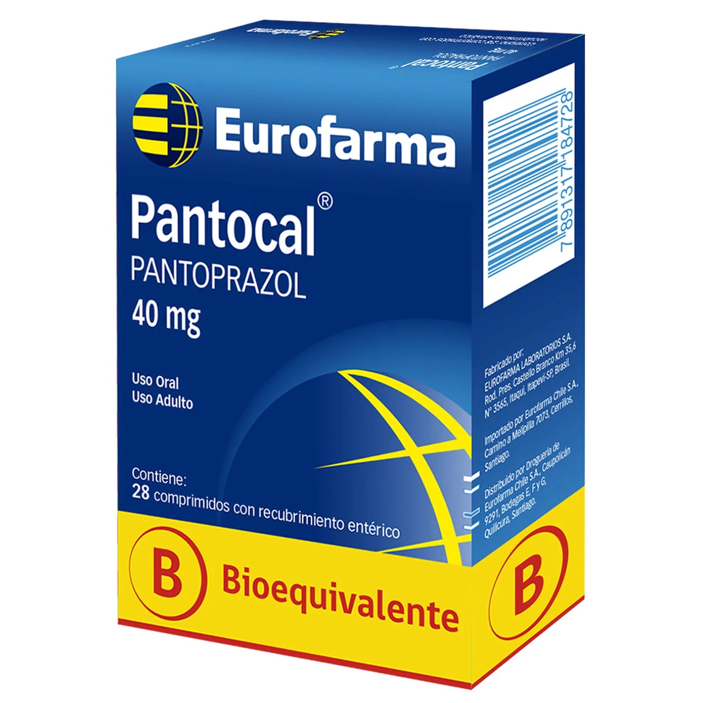 Pantocal Pantoprazol 40 MG x 28 Comprimidos