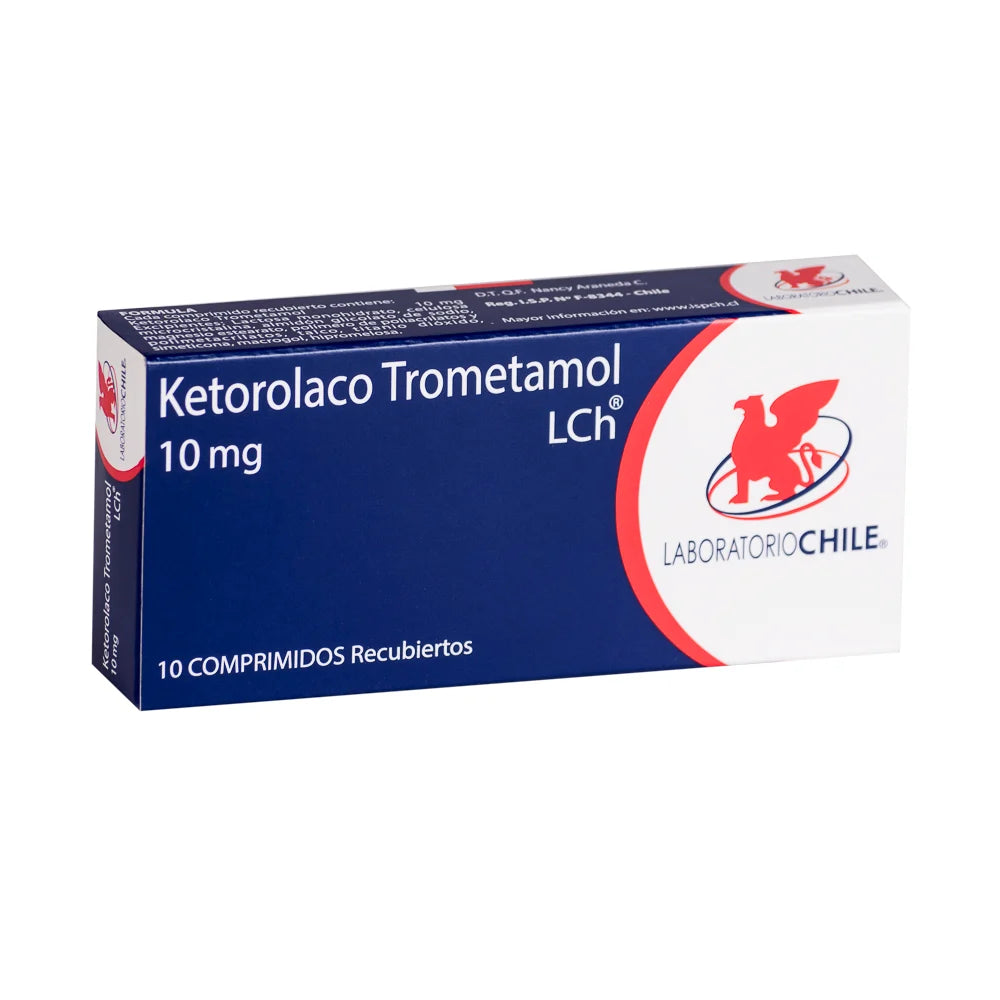 Ketorolaco Trometamol 10 MG x 10 Comprimidos