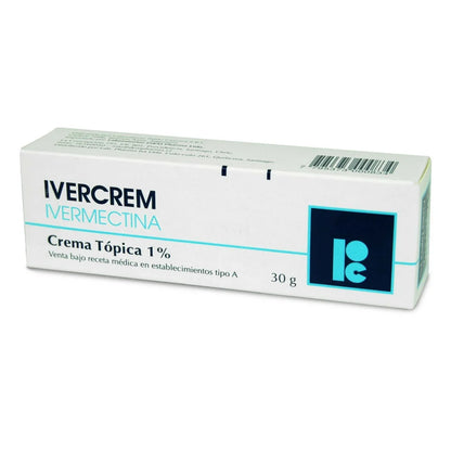 Ivercreem Ivermectina Crema Tópica 1% 30G