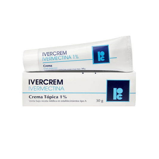 Ivercreem Ivermectina Crema Tópica 1% 30G
