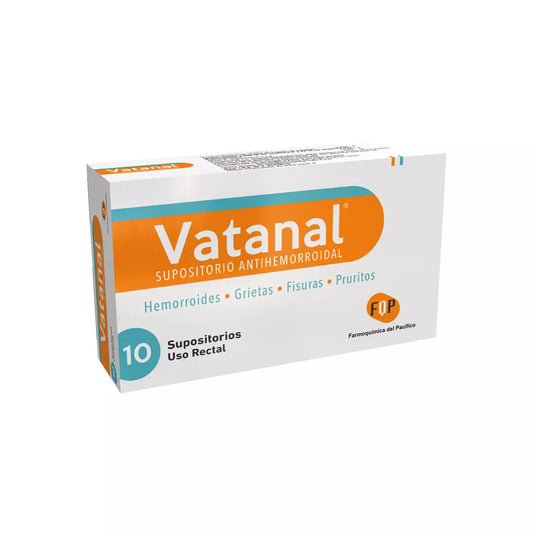 Vatanal 10 Supositorios