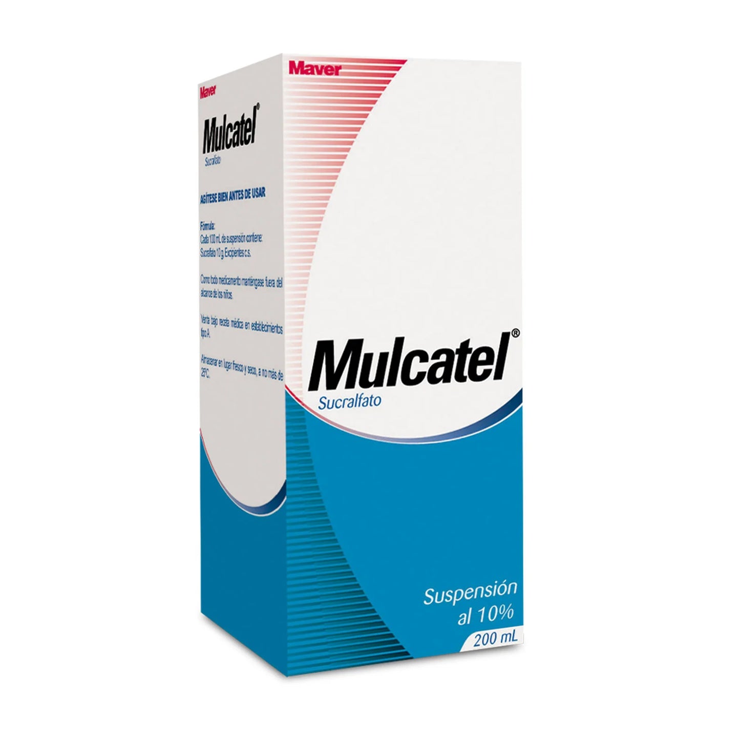 Mulcatel Sucralfato 10 % x 200 ML Suspensión Oral