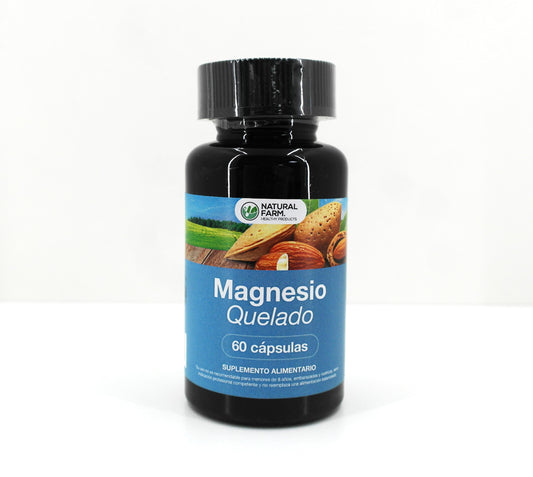 Magnesio Quelado x 60 Cápsulas