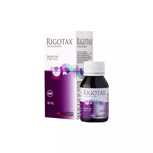 Rigotax Cetirizina Diclorhidrato 5 MG / 5 ML 60 ML