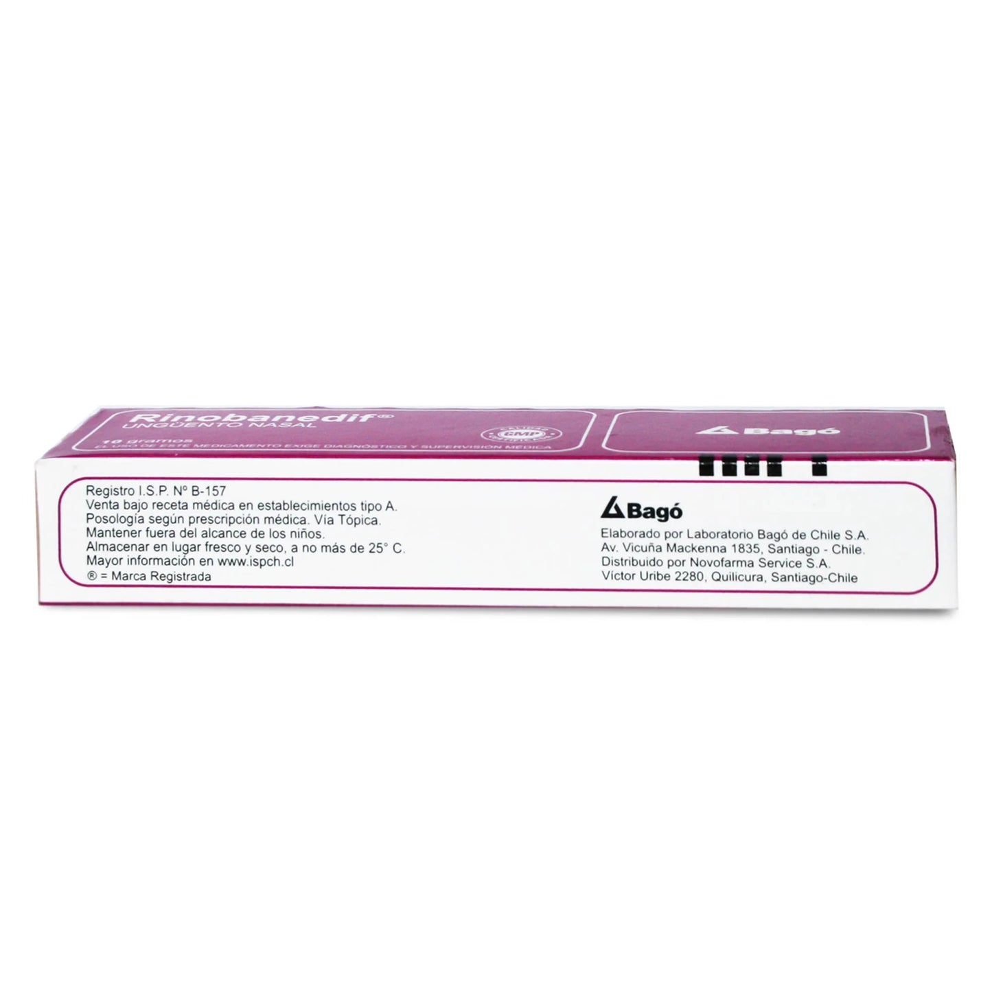 Rinobanedif Bacitracina 5.000 UI Unguento Nasal 10 G