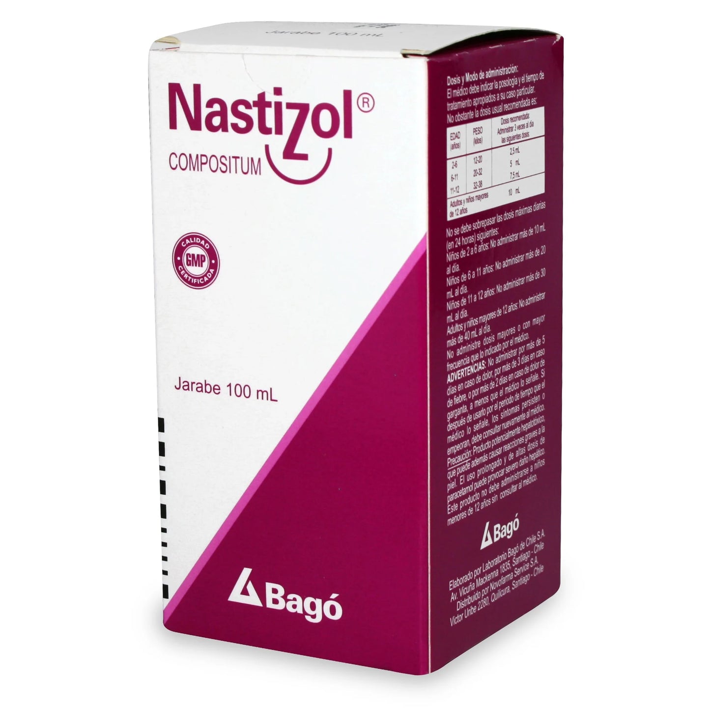 Nastizol Compuesto Jarabe 100 ML