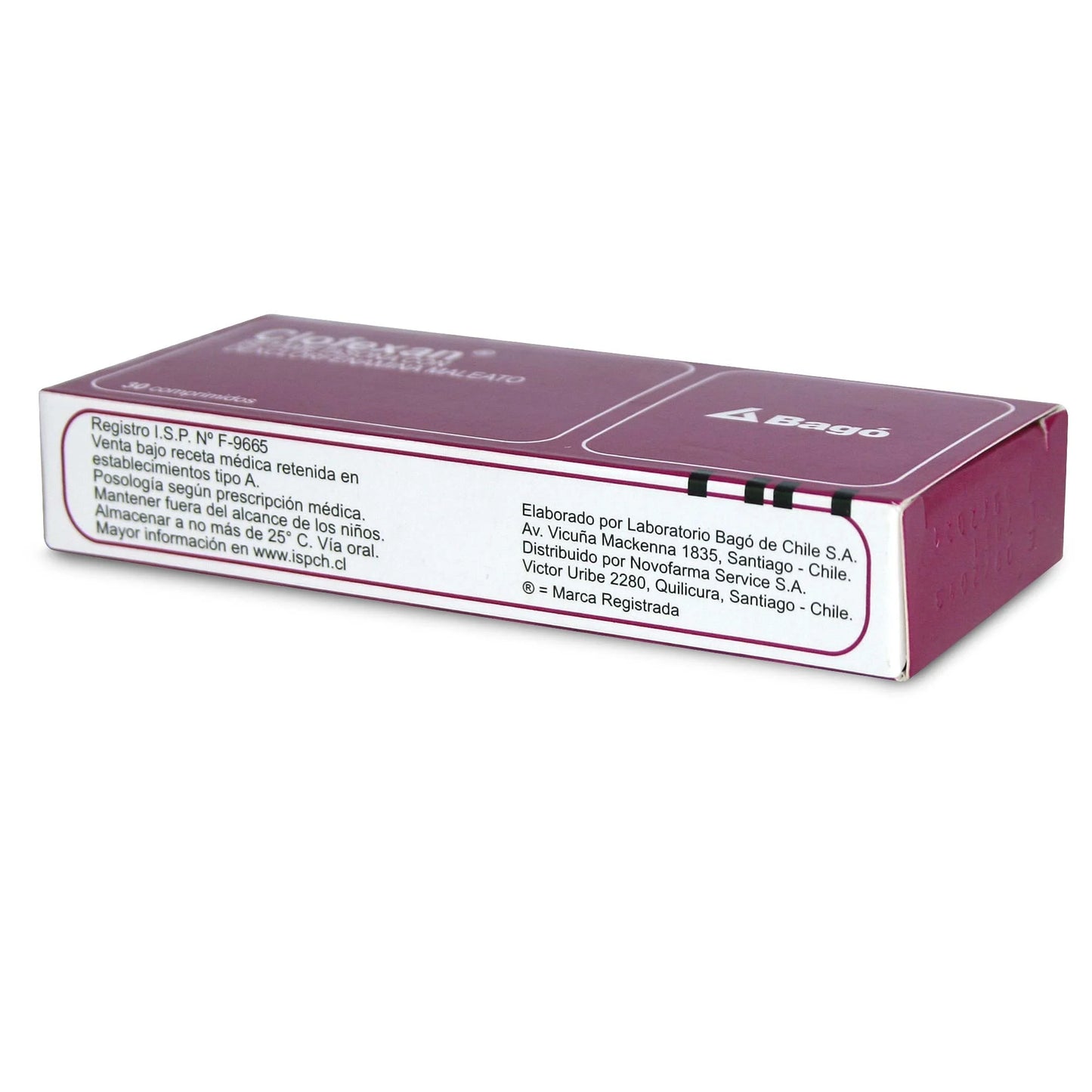 Clofexan Betametasona Dexclorfeniramina x 30 Comprimidos