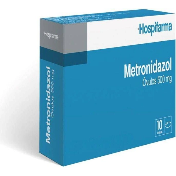 Metronidazol 500 MG x 10 Óvulos Hospifarma