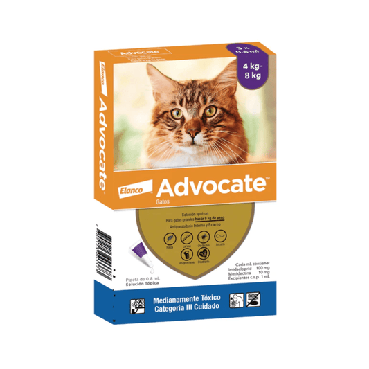 Advocate pipeta gatos 4-8 kg