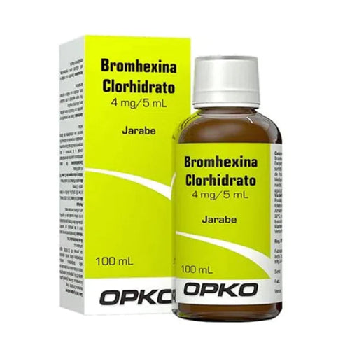 Ambroxol Clorhidrato 30 MG / 5 ML 100 ML Opko