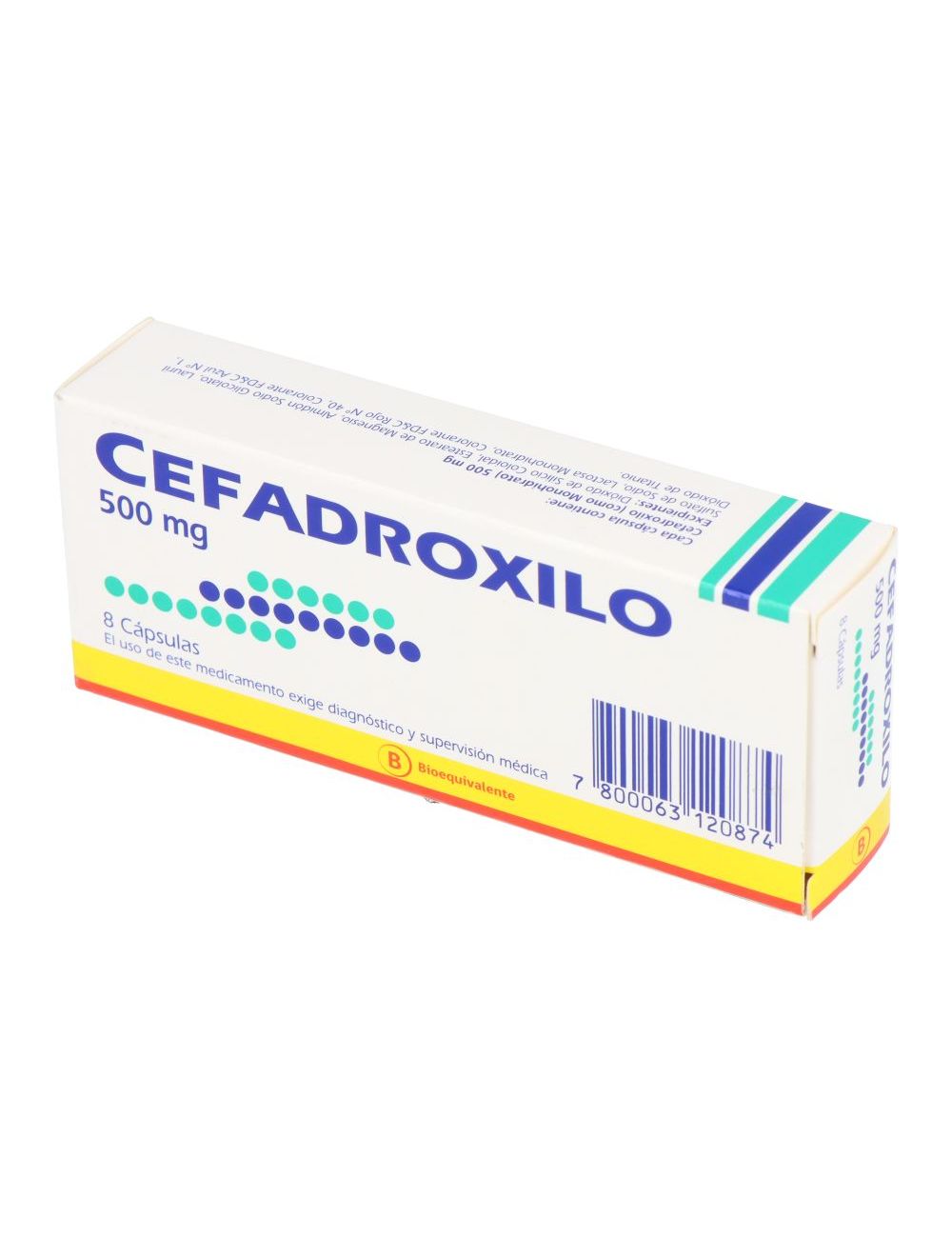 Cefadroxilo 500 MG x 8 Cápsulas Mintlab