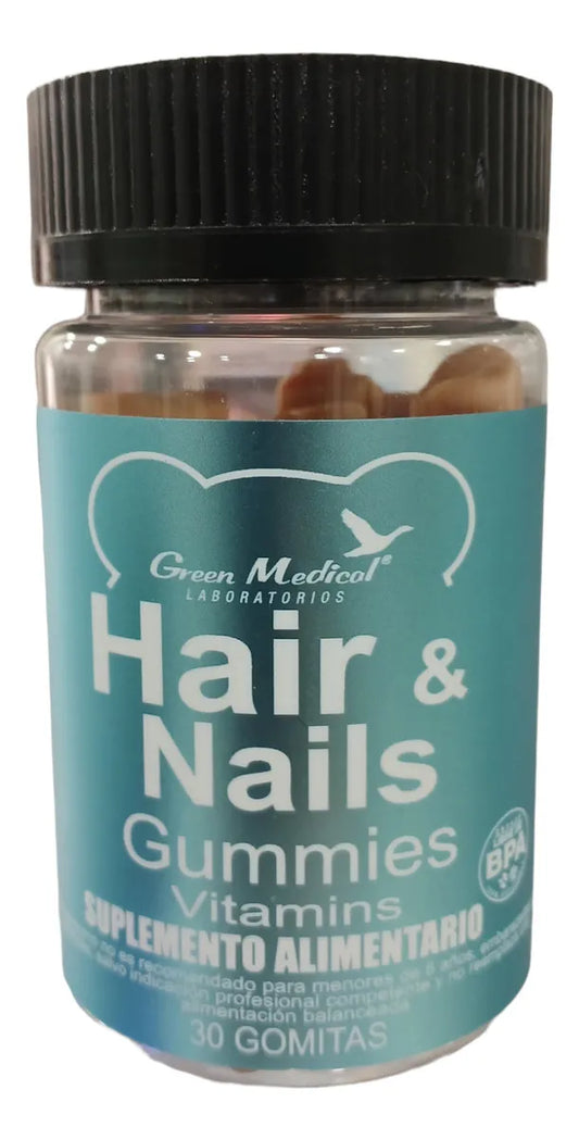 Gummies Gomitas Hair & Nails x 30 Unidades