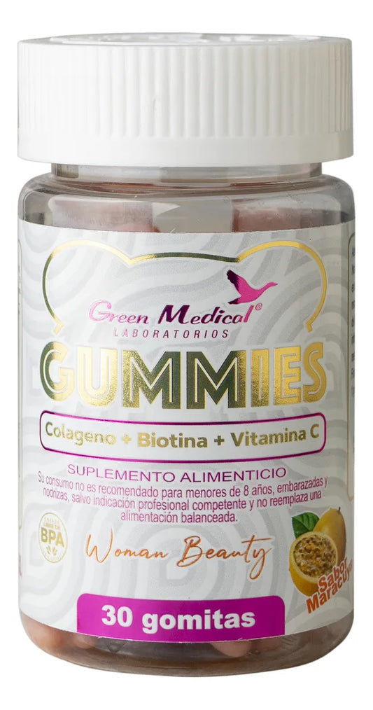 Gummies Colágeno + Biotina + Vitamina C 30 Unidades