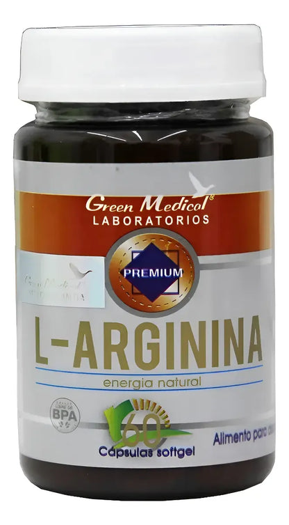 L-Arginina x 60 Cápsulas Softgel