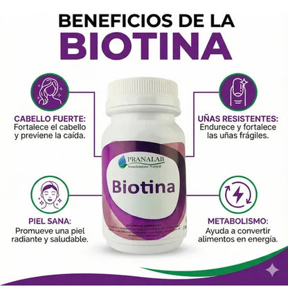 Biotina x 60 Cápsulas