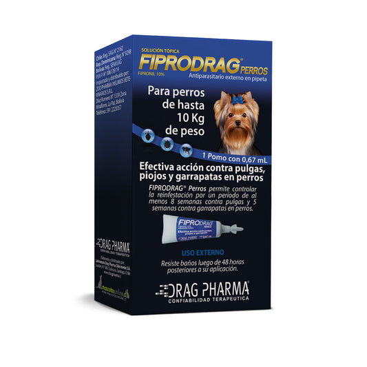 Fiprograg pipeta Perros hasta 10 Kg