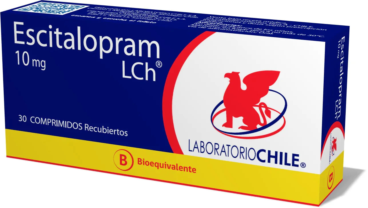 Escitalopram 10 MG x 30 Comprimidos LCH