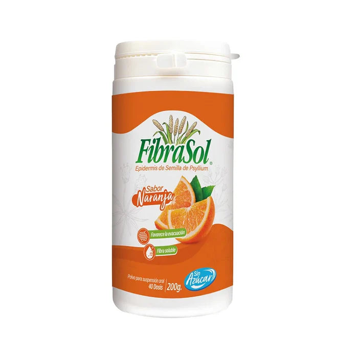 Fibrasol 200 G Naranja Fibra