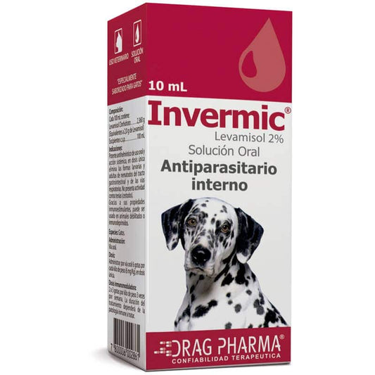 Ivermic Perro levamisol 2% - DRAG PHARMA