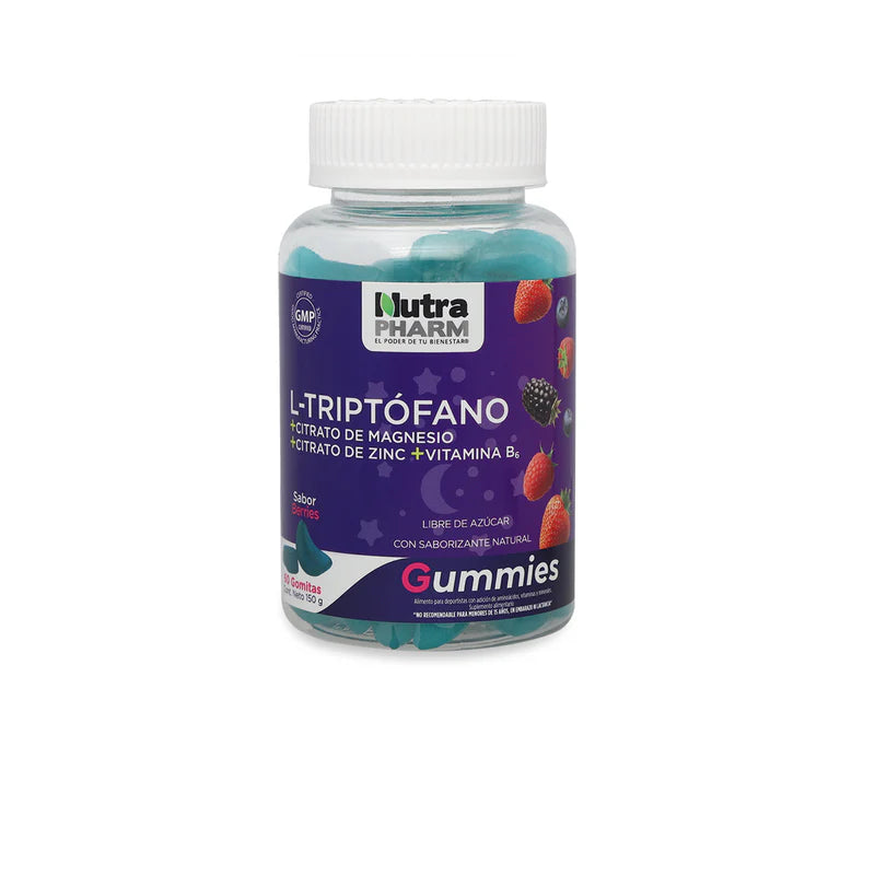 Triptófano Gummies x 60 Cápsulas