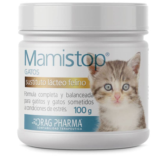 Mamistop gatos 100 grs leche