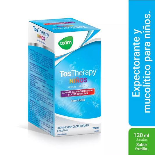 Tostherapy Niños Bromhexina 4 MG x 120 ML