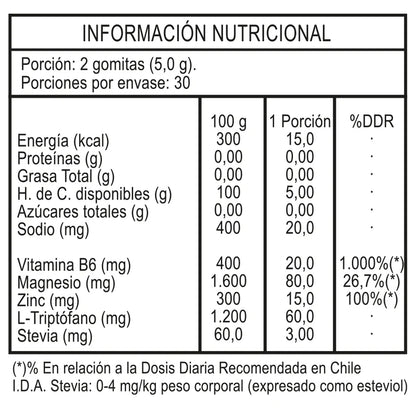 Triptófano Gummies x 60 Cápsulas