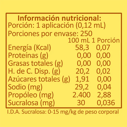 Apivit Propóleo Infantil Frutal 30ML