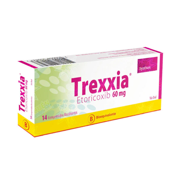 Trexxia Etoricoxib 60 MG 14 Comprimidos