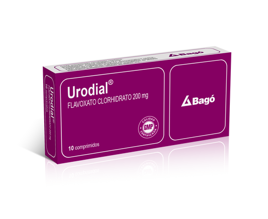 Urodial Flavoxato Clorhidrato 200 MG 10 Comprimidos