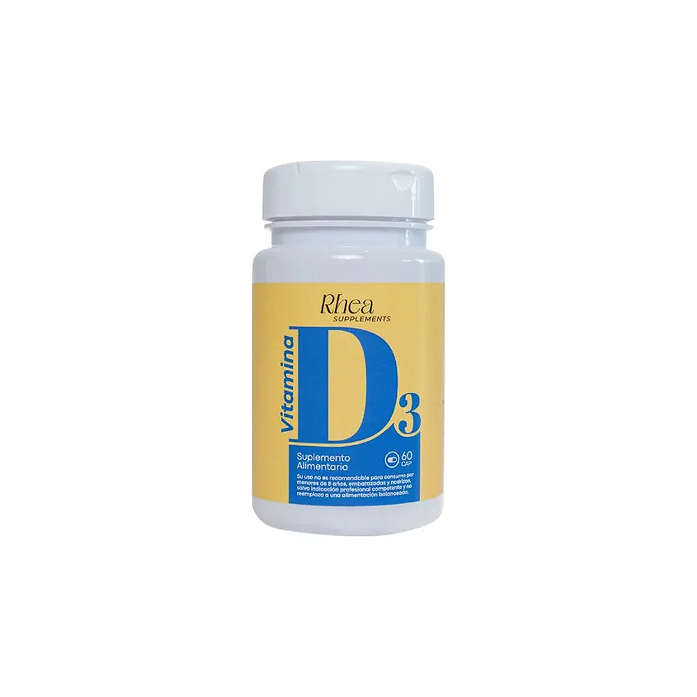 Vitamina D3 x 60 Cápsulas Rhea