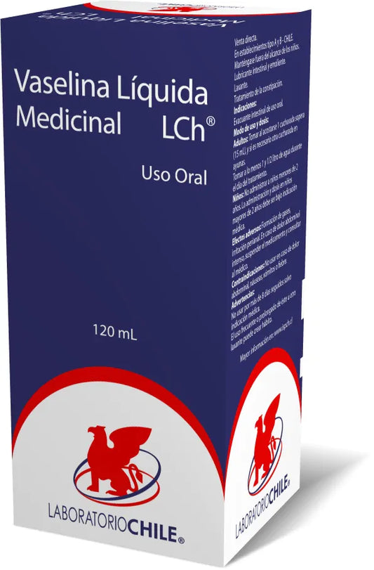 Vaselina Líquida Medicinal Uso Oral 120 ML