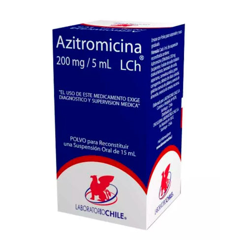 Azitromicina 200 MG / 5 ML 15 ML