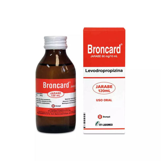 Broncard Levodropropizina 60 MG 120 ML