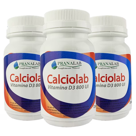 Calciolab con Vitamina D3 800 UI 60 Cápsulas