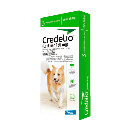Credelio antiparasitario externo perros 11-22 Kg x1