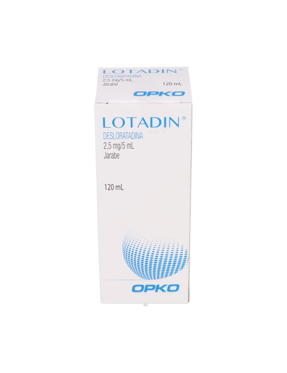 Lotadin Desloratadina Jarabe 2.5 MG / 5 ML x 120 ML Opko