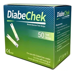 Diabecheck Test Glucosa Tiras Reactivas x 50