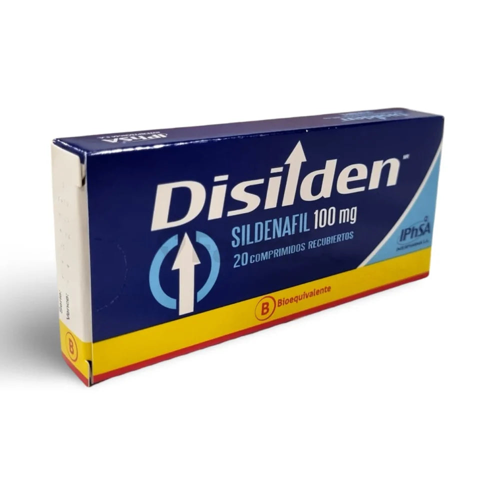 Disilden Sildenafil 100 MG x 20 Comprimidos