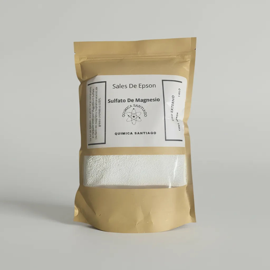 Sal de Epsom 250 G Aprox. Sulfato de Magnesio Quimnatura