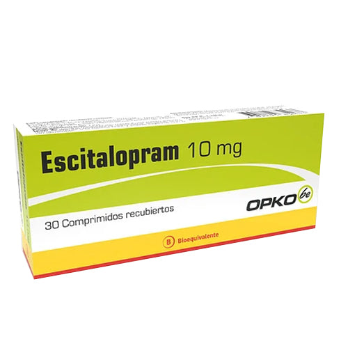 Escitalopram 10 MG x 30 Comprimidos Opko